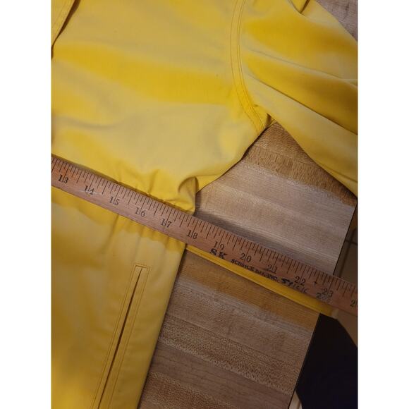 London Fog Maincoats Weatherwear Belted Trench Coat Yellow Womens Size 6 Regular - Picture 5 of 12